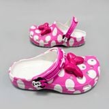  Dép sục Dinas Classic Minnie Mouse Xuất Khẩu Trẻ Em 