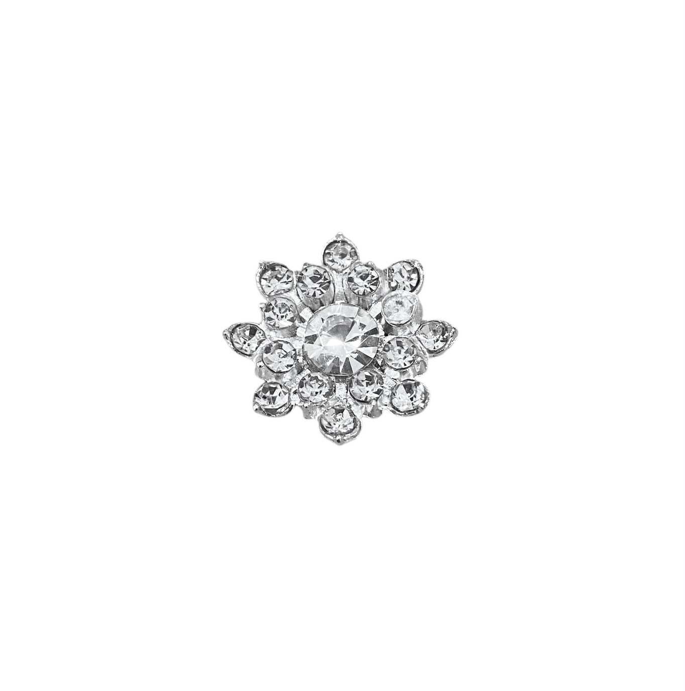  Jibbitz charm cross đá hình giọt nước đính kim cương 