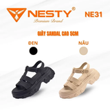  Sandal rọ nữ cao 5cm NESTY - NE31 