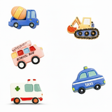  Jibbitz charm hình xe gắn trang trí dép cross 