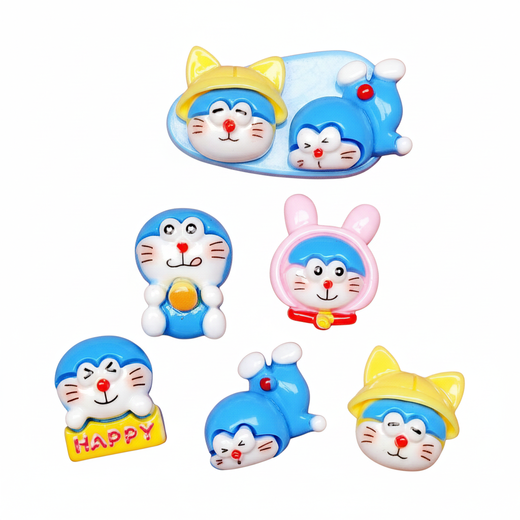  Jibbitz charms sticker Doremon Doraemon gắn dép sục 