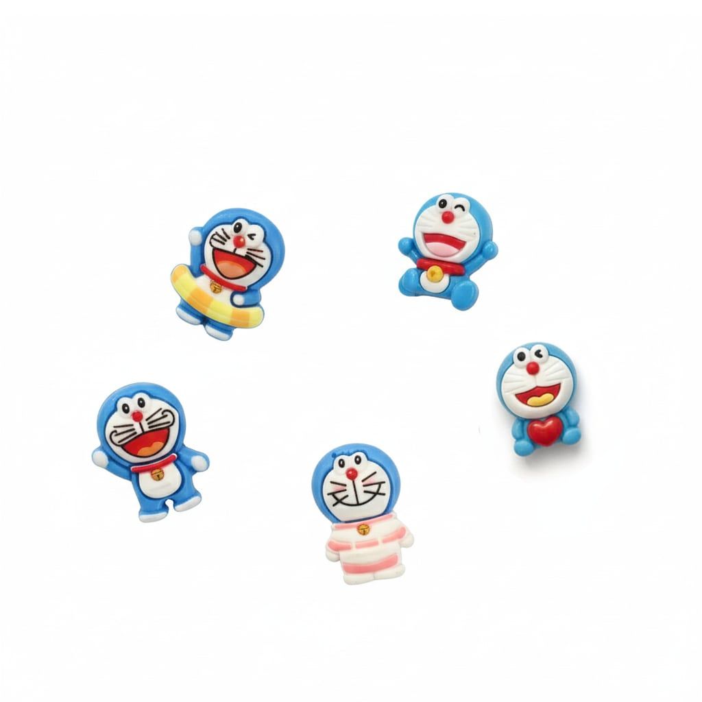  Jibbitz charms sticker Doremon Doraemon gắn dép sục 