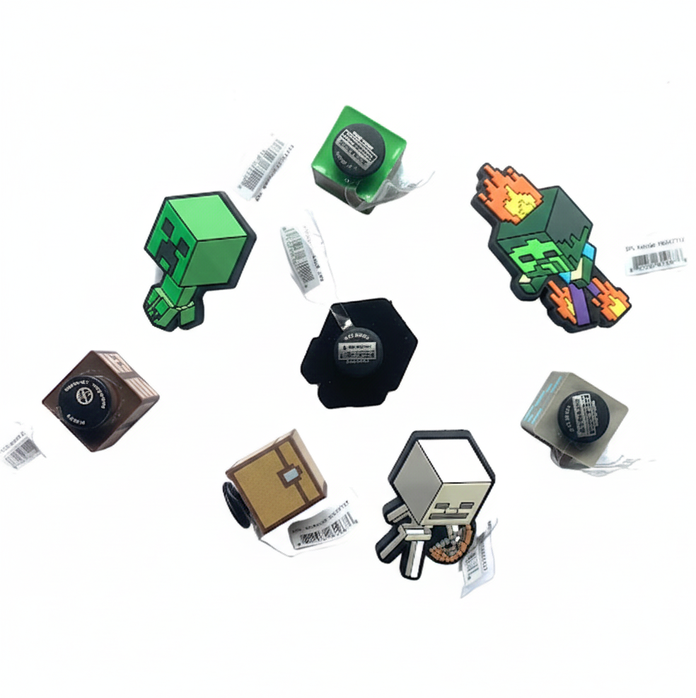  Set jibbitz charms sticker minecraft gắn dép sục 