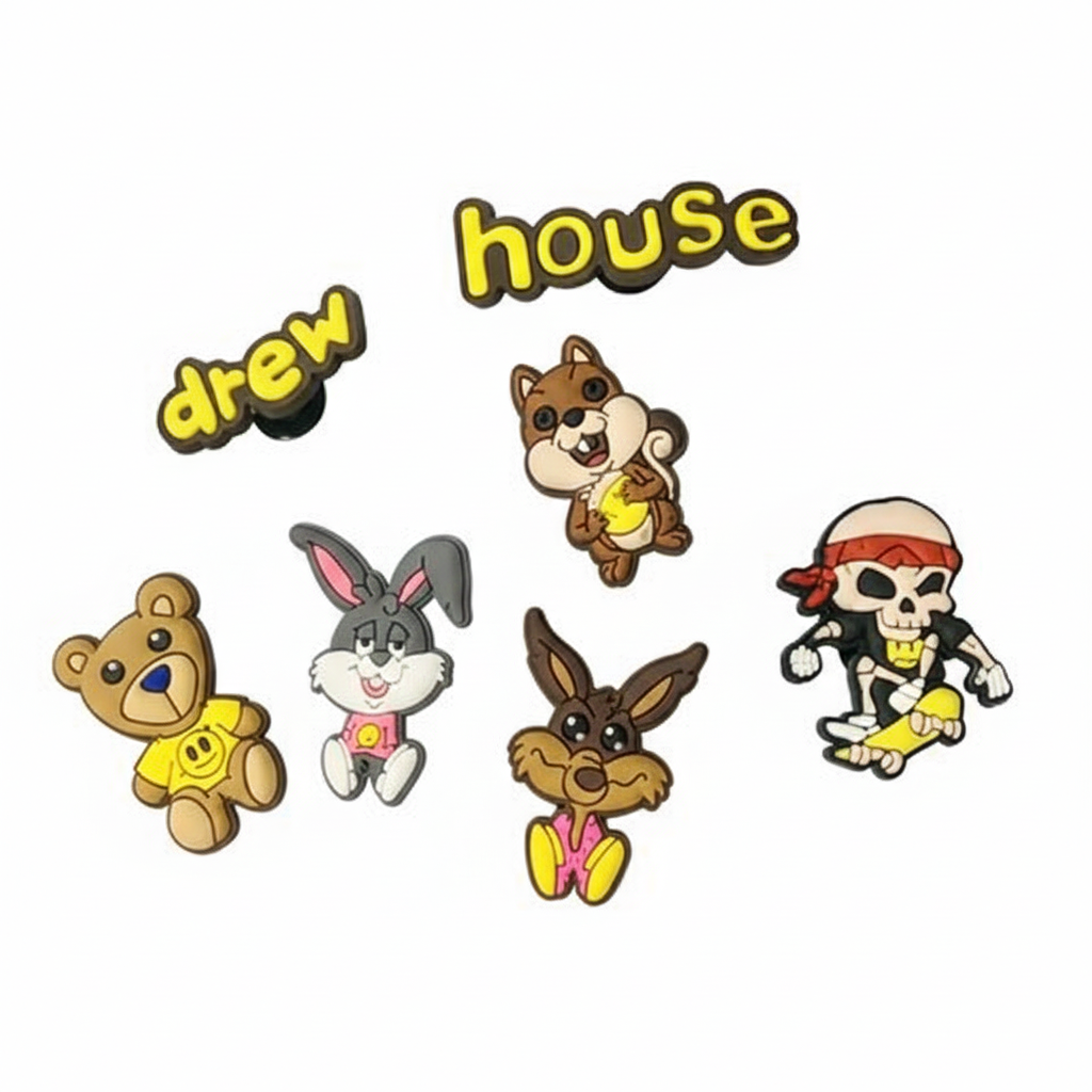  Set jibbitz charms cross gắn dép Drew House 