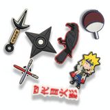  Set jibbitz charms Naruto 3D xịn gắn dép cross 