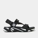  Sandals Shondo F8M đen & đen trắng ver.2 