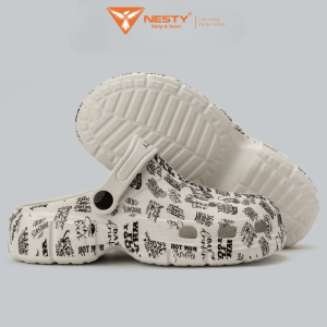  Dép Sục NESTY Họa Tiết Chữ - NE01-2 