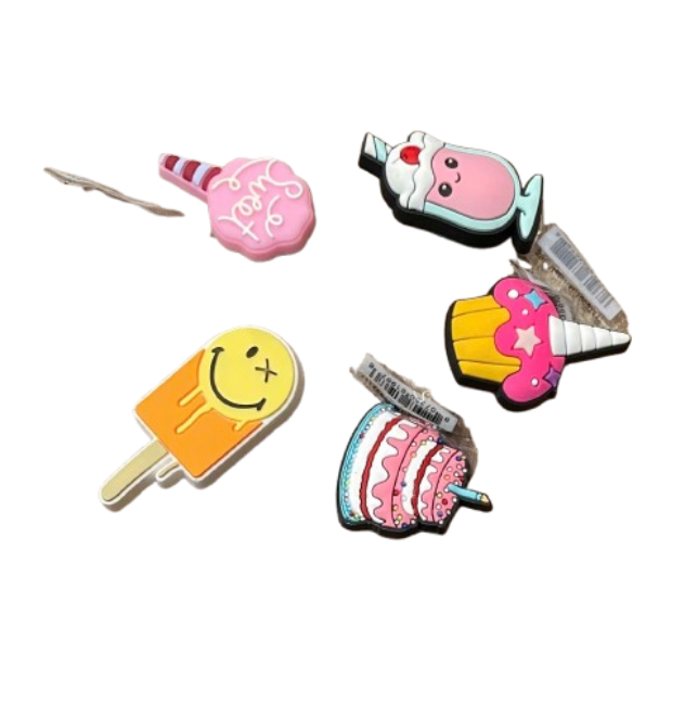  Set Jibbitz charms 3D xịn gắn dép dinas 
