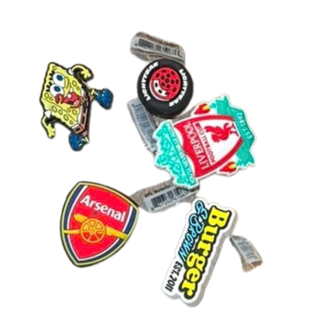  Set Jibbitz charms 3D xịn gắn dép dinas 