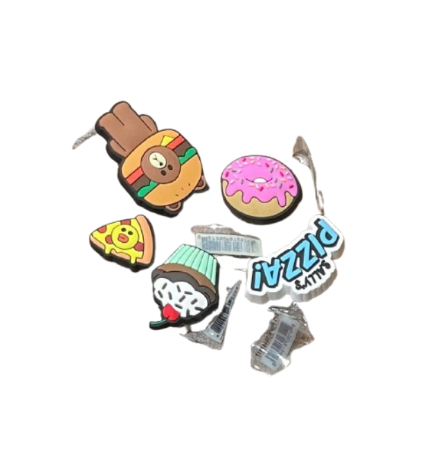  Set Jibbitz charms 3D xịn gắn dép dinas 