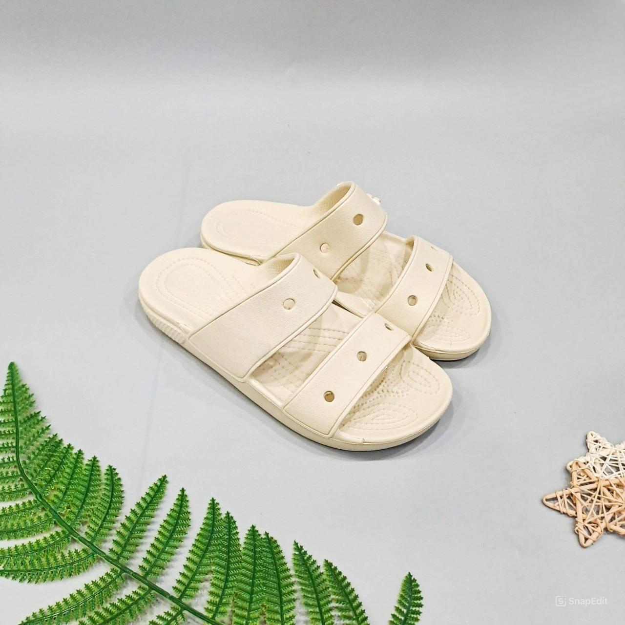  Dép Dinas hai quai ngang classic lỗ nam nữ xuất khẩu 