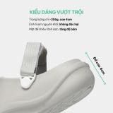 Giày sục Shondo clog suke nhựa đúc nam nữ 