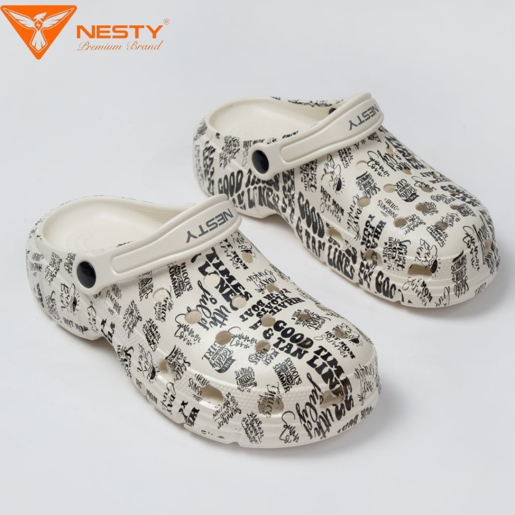  Dép Sục trẻ em NESTY Họa Tiết Chữ - NE01-2 