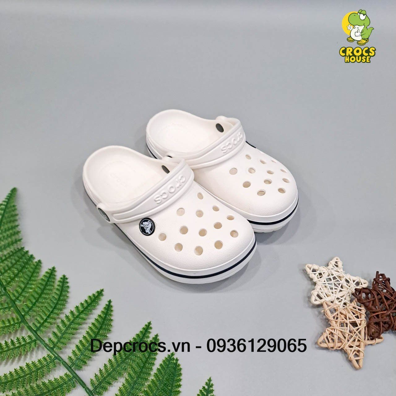  Dép sục Dinas band crocband trẻ em chính hãng 