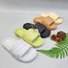  Dép quai ngang vân chạm nổi nam nữ đúc nguyên khối 