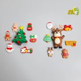  Set Jibbitz charms sticker 3D xịn noel, giáng sinh gắn dép 