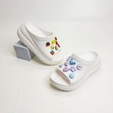  Dép quai ngang Dinas classic crush slide nữ xuất khẩu 