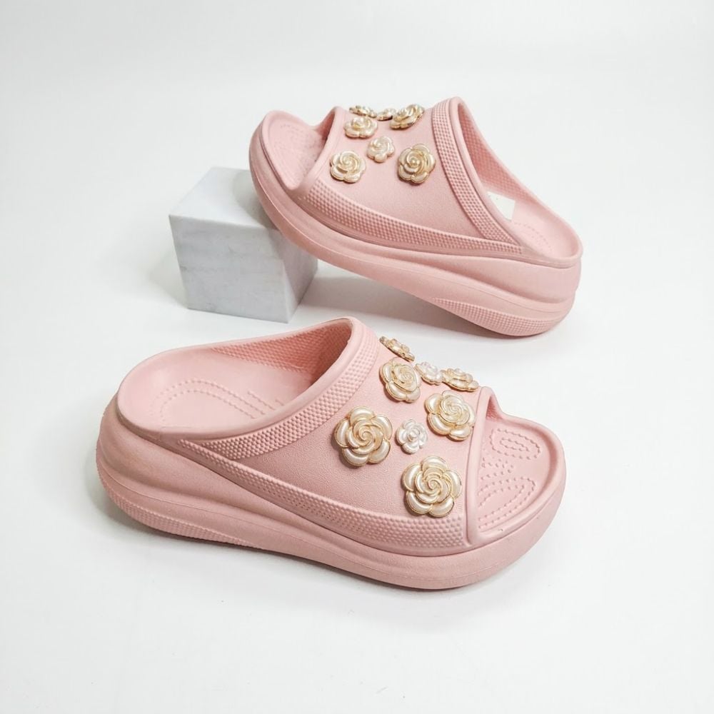  Dép quai ngang Dinas classic crush slide nữ xuất khẩu 