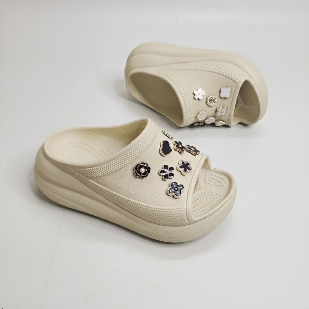  Dép quai ngang Dinas classic crush slide nữ xuất khẩu 