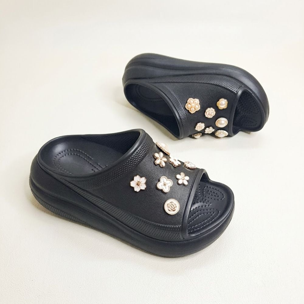  Dép quai ngang Dinas classic crush slide nữ xuất khẩu 