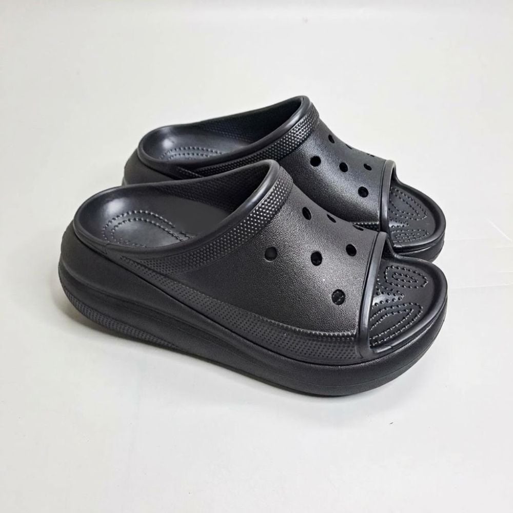 Dép quai ngang Dinas classic crush slide nữ xuất khẩu 