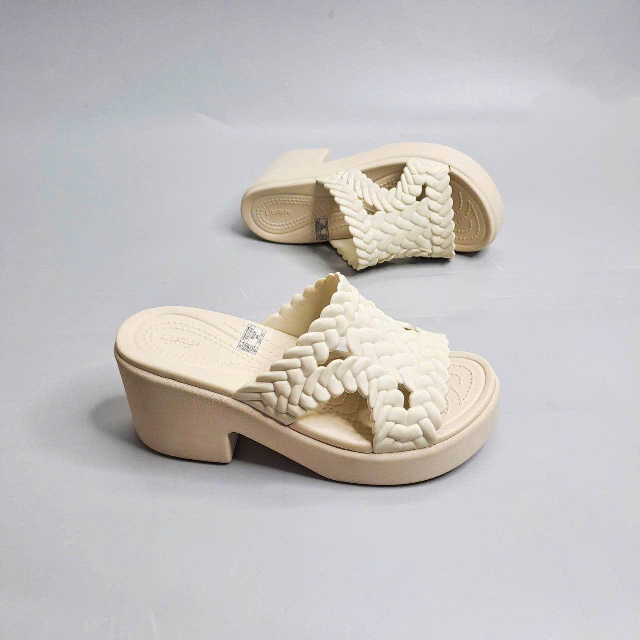  Dép xuồng Brooklyn Woven Heel 