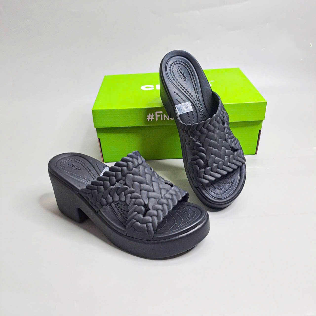  Dép xuồng Brooklyn Woven Heel 