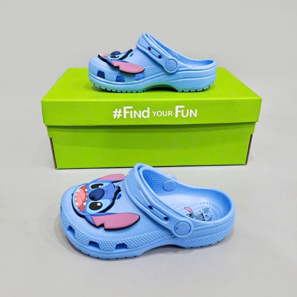  Dép sục Dinas classic Disney Stitch trẻ em 