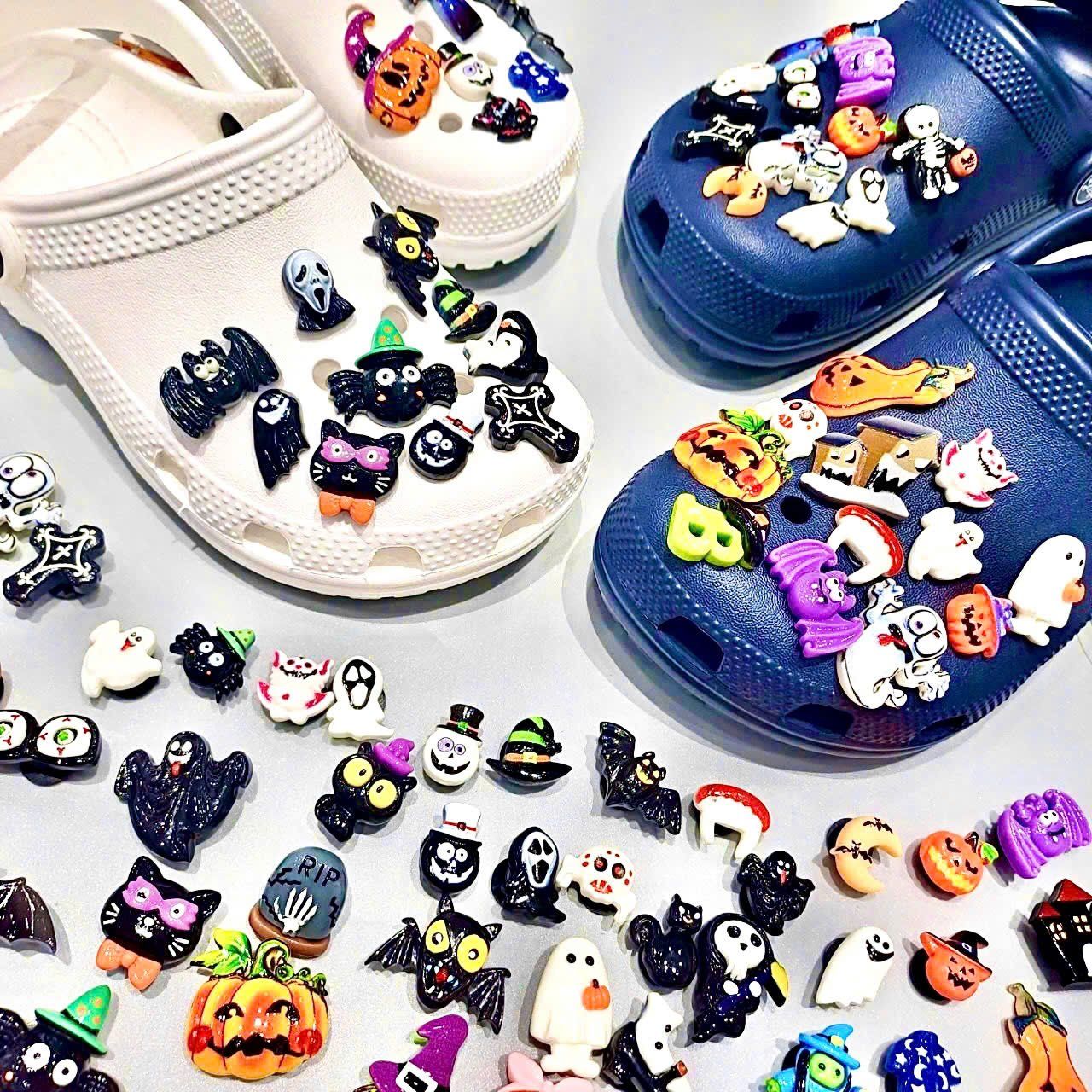  Jibbitz charms halloqueen 3D nhỏ gắn dép 