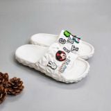 Dép quai ngang Dinas classic sầu riêng, dép kim cương nam nữ chính hãng 