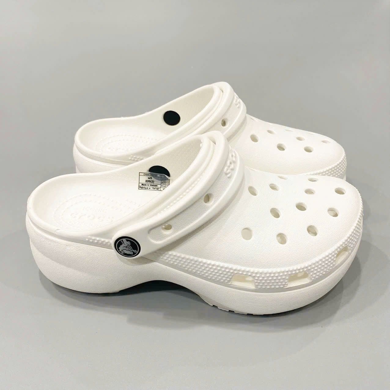  Dép sục Dinas classic platform đế cao 5 phân nữ 