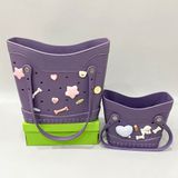  Túi dinas classic tote chính hãng size mini 26 - 22 - 12 