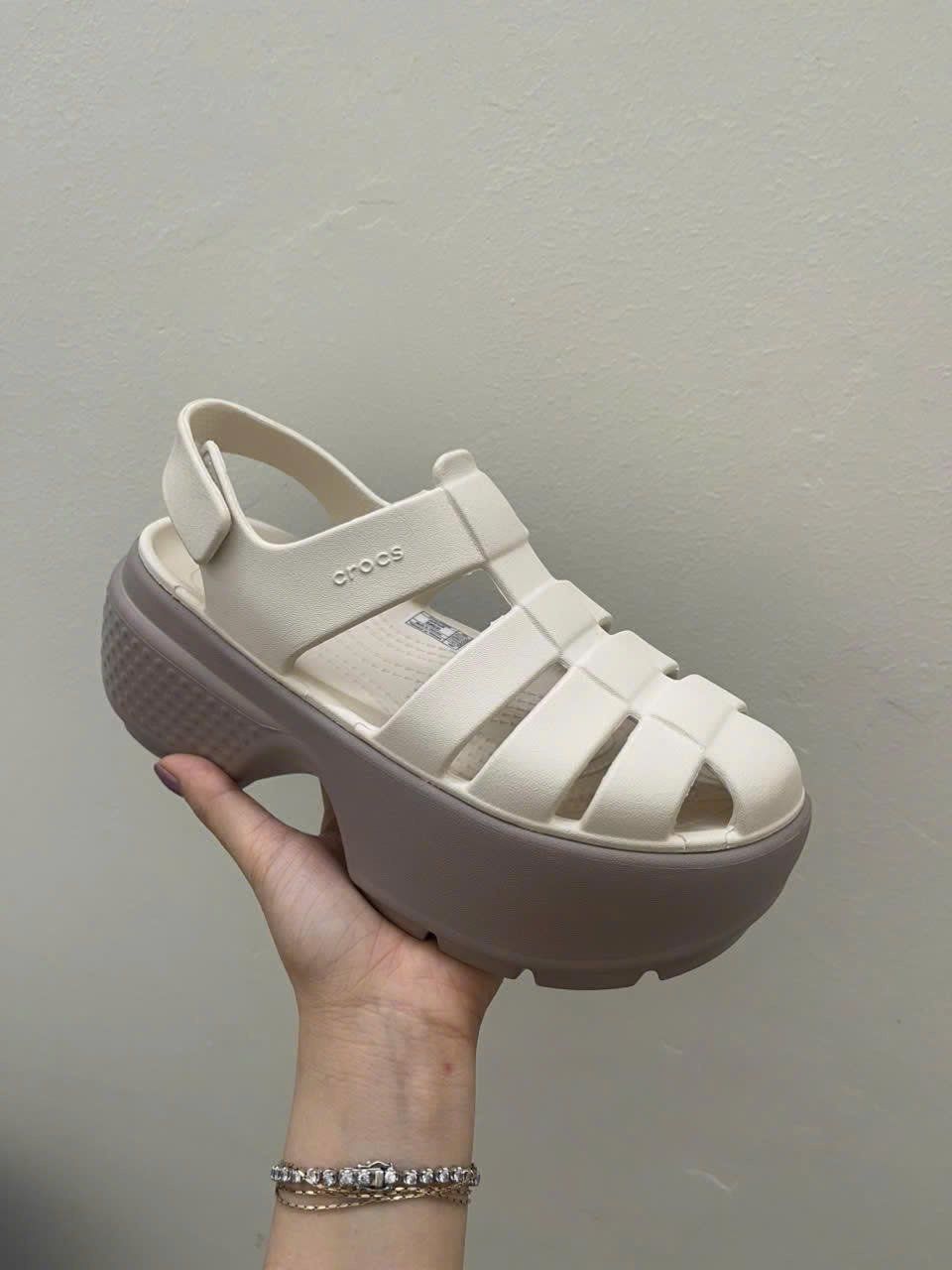  Sandal rọ stomp 6 phân nữ 
