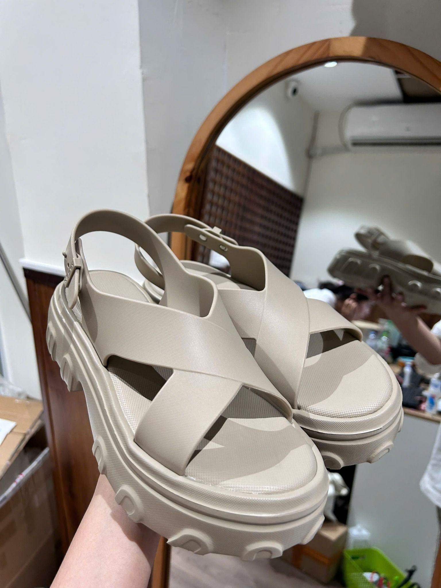  Giày sandal cao 5cm NESTY - NE24 