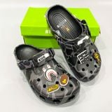  Dép sục classic Dinas Bape Ape Camo black unisex 