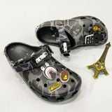  Dép sục classic Dinas Bape Ape Camo black unisex 