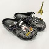  Dép sục classic Dinas Bape Ape Camo black unisex 