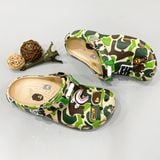  Dép sục classic Dinas Bape Ape Camo black unisex 