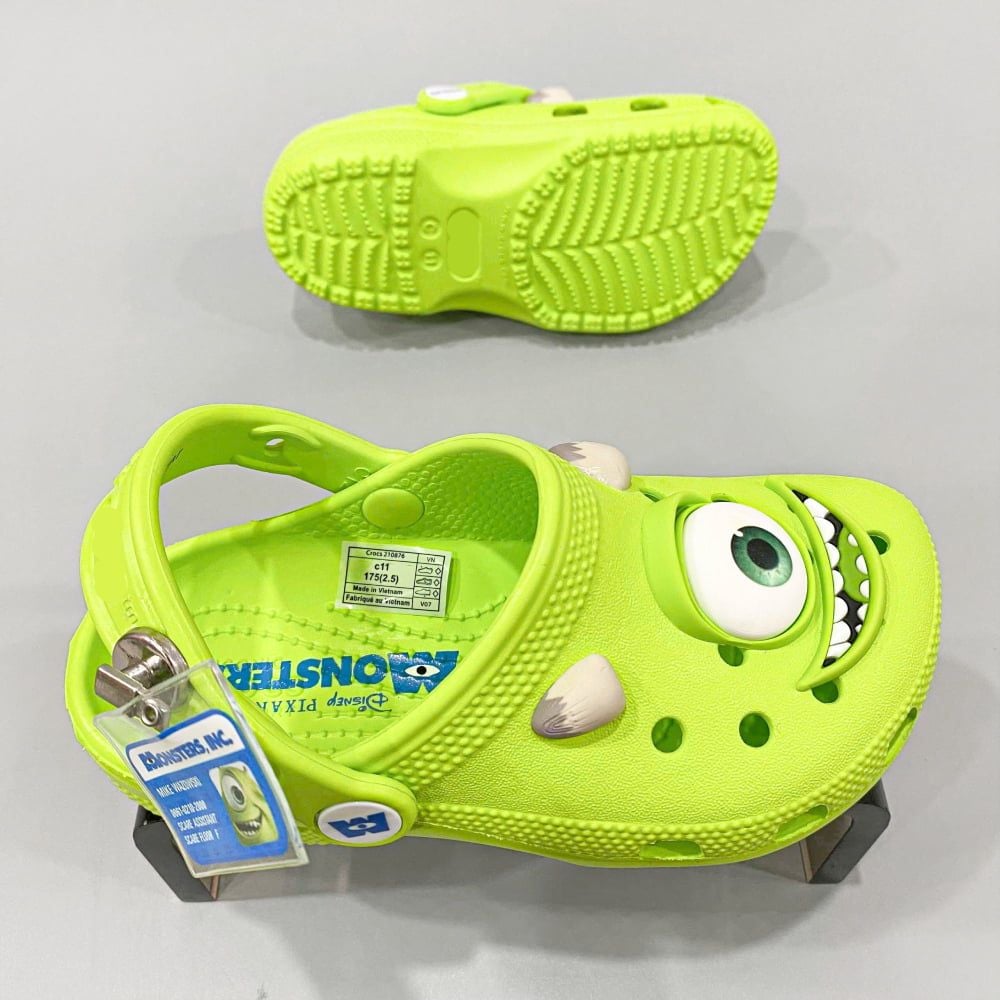  Dép sục Dinas classic Monsters Inc Mike trẻ em 