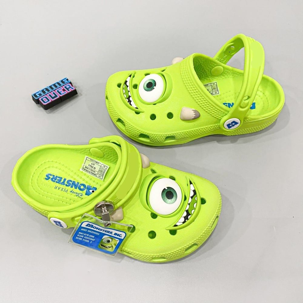  Dép sục Dinas classic Monsters Inc Mike trẻ em 