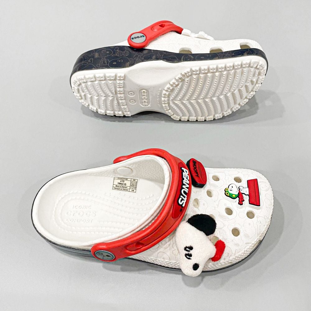  Sục Dinas Clog Classic Peanuts Xuất Khẩu Trẻ em 