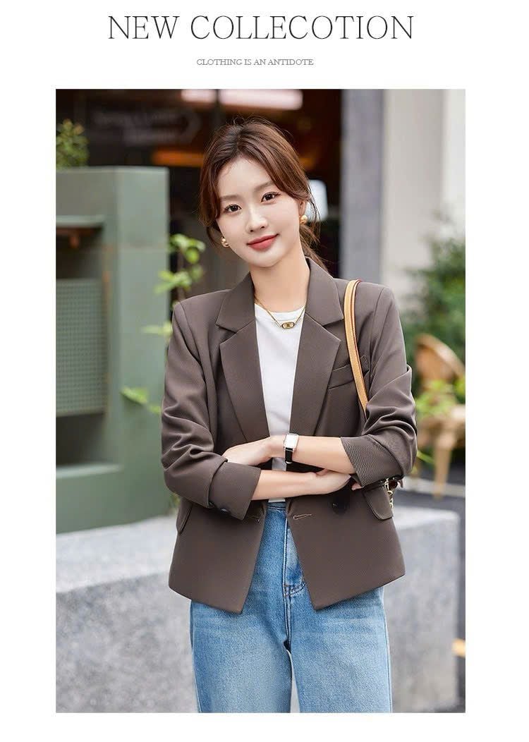  Áo vest nữ màu nâu 
