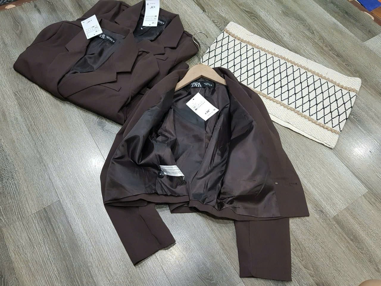  Áo vest nữ màu nâu 