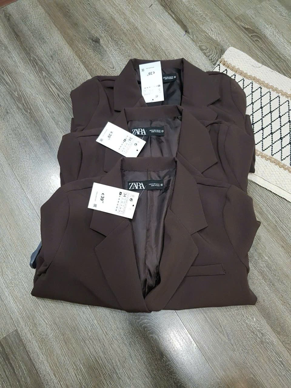  Áo vest nữ màu nâu 