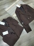  Áo vest nữ màu nâu 