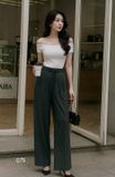  Quần suông nữ dáng rộng 
