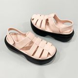  Sandal rọ stomp 6 phân nữ 