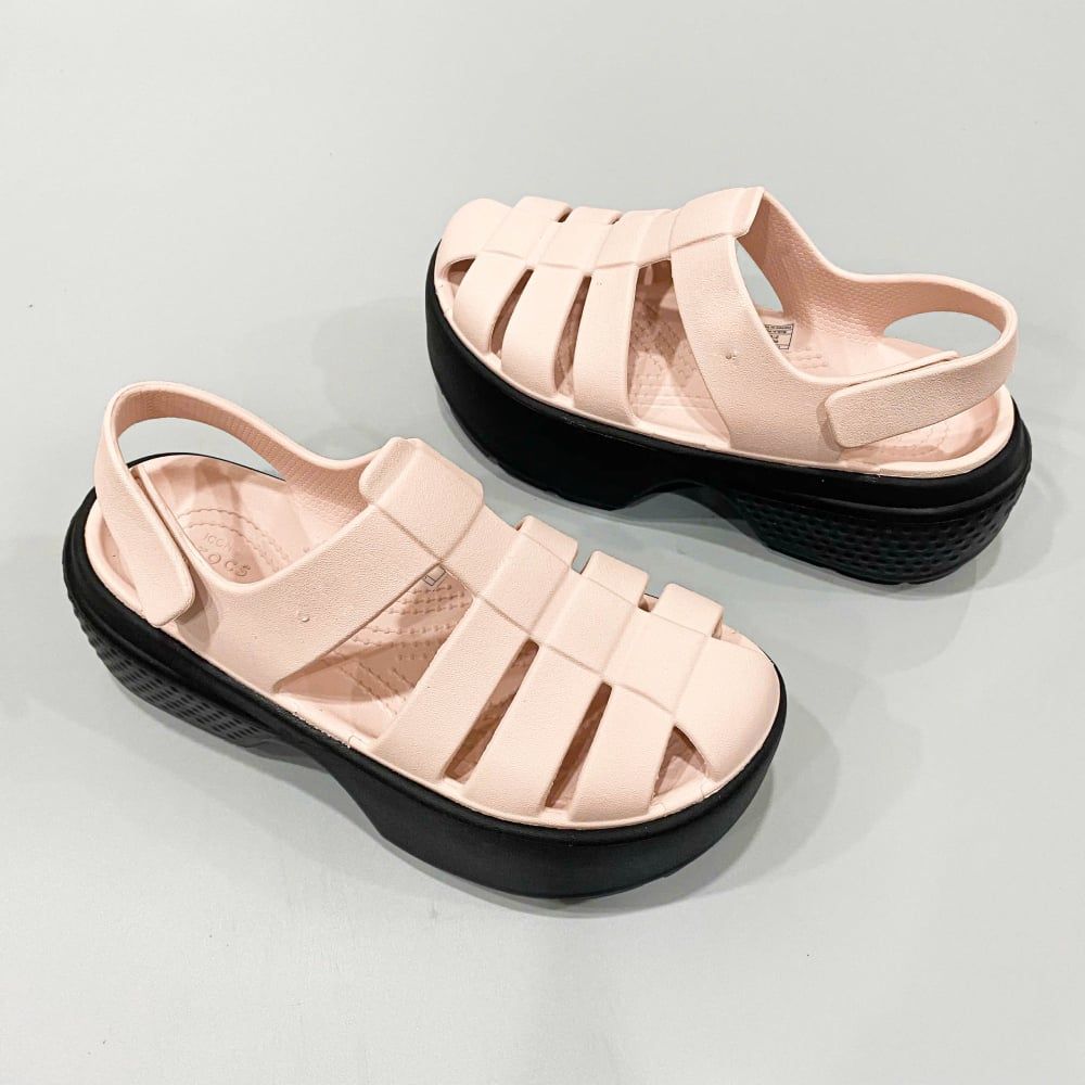  Sandal rọ stomp 6 phân nữ 