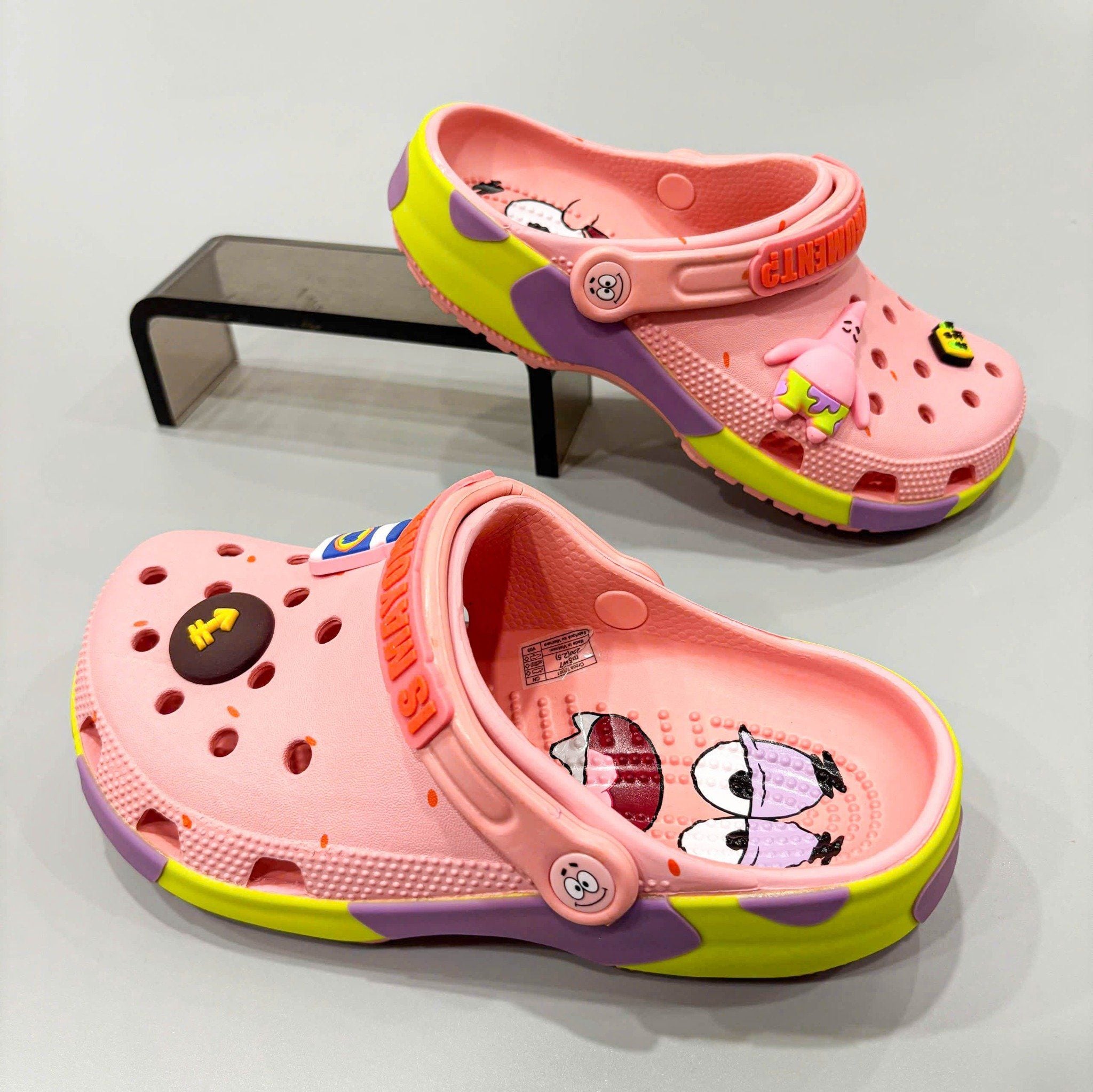  Dép sục Dinas classic Spongebob Patrick trẻ em 