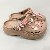  Dép sục Dinas classic baya platform cao 5 phân nam nữ 